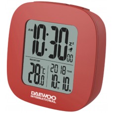 Reloj Despertador Digital Rojo Daewoo (Espera 2 dias) en Huesoi