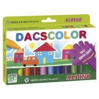 ESTUCHE 12 CERAS DE COLORES DACSCOLOR DACS DC050290 (Espera 4 dias) en Huesoi