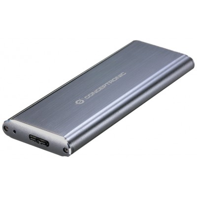 CAJA EXTERNA M.2 USB-C CONCEPTRONIC SSD M.2 SATA3 en Huesoi