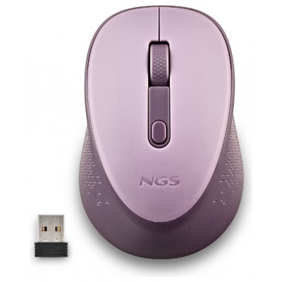 NGS RATON INALAMBRICO 800/1600DPI Lila en Huesoi