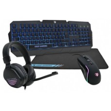 TECLADO KIT DEEPGAMING X-WING2 TECLADO RATON AURICULAR en Huesoi