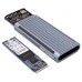 CAJA EXTERNA SSD M.2 NVMe RGB USB3.1 PLATA DEEPGAMING (Espera 4 dias) en Huesoi