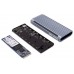CAJA EXTERNA SSD M.2 NVMe RGB USB3.1 PLATA DEEPGAMING (Espera 4 dias) en Huesoi