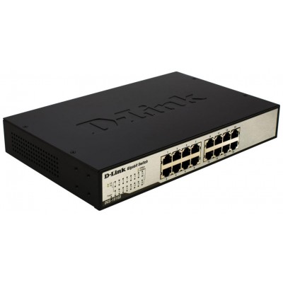 SWITCH NO GESTIONABLE D-LINK DGS-1016D 16P GIGA en Huesoi