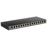 SWITCH D-LINK 16P DGS-1016S/E 16P 10/100/1000 en Huesoi