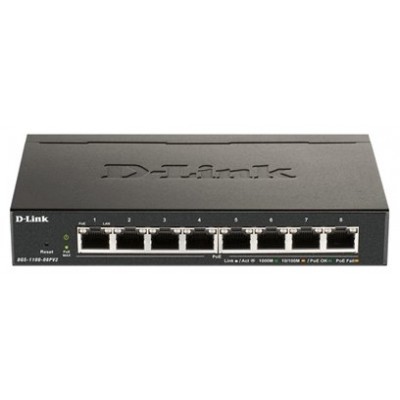 SWITCH DLINK DGS-1100-08PV2 E en Huesoi