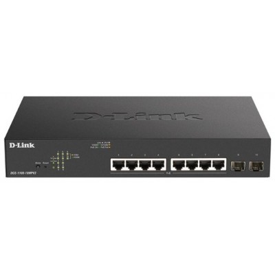 D-Link DGS-1100-10MPV2/E Switch 8xGb PoE+ 2xSFP en Huesoi