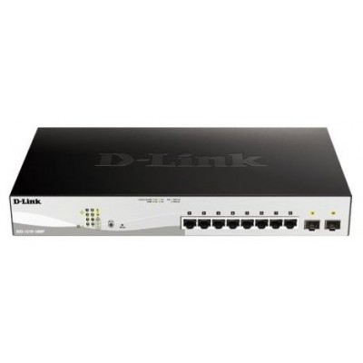 D-Link DGS-1210-10MP/E Switch 10Gb PoE+ 2xSFP 130W en Huesoi