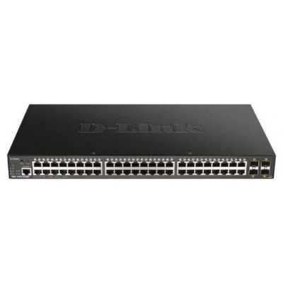 SWITCH SEMIGESTIONABLE D-LINK DGS-1250-52XMP/E 48P en Huesoi
