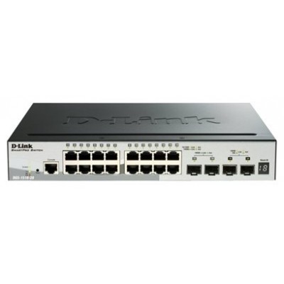 SWITCH SEMIGESTIONABLE D-LINK STACKABLE DGS-1510-20/E en Huesoi