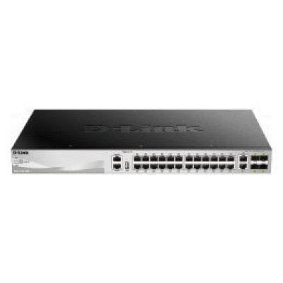 SWITCH GESTIONABLE L3 D-LINK STACKABLE en Huesoi