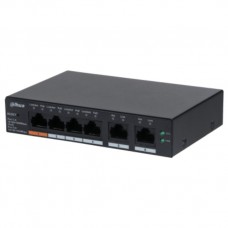 SWITCH IT DAHUA DH-CS4006-4GT-60 GIGABIT SWITCH WITH 4-PORT POE en Huesoi