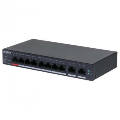 SWITCH CLOUD DAHUA DH-CS4010-8GT-110 GIGABIT SWITCH WITH 8-PORT POE en Huesoi