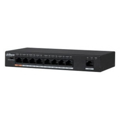 (DH-PFS3009-8ET1GT-96-V2) DAHUA SWITCH HI-POE 2.0 8 PUERTOS + 1 UPLINK RJ45 (Espera 4 dias) en Huesoi