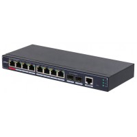 SWITCH IT DAHUA DH-SG4010P-2F 10-PORT MANAGED DESKTOP GIGABIT SWITCH 8-PORT POE en Huesoi