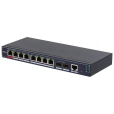 SWITCH IT DAHUA DH-SG4010P-2F 10-PORT MANAGED DESKTOP GIGABIT SWITCH 8-PORT POE en Huesoi