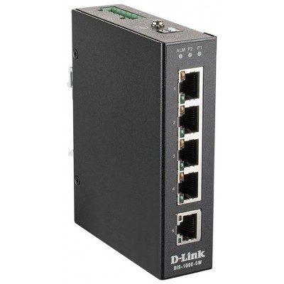 D-Link DIS-100E-5W Switch Industrial 5x10/100Mbps en Huesoi