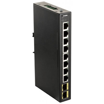 D-Link DIS-100G-10S Industrial Switch 8xGb 2xSFP en Huesoi