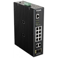 SWITCH INDUSTRIAL D-LINK DIS-200G-12PS 8P POE + 2P en Huesoi