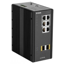 SWITCH INDUSTRIAL D-LINK DIS-300G-8PSW 4P POE + 2P en Huesoi