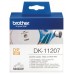 BROTHER Rollo de Etiquetas Plasticas para CD/DVD de 58mmx58mm de 100 Uds. en Huesoi