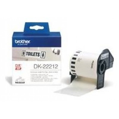 BROTHER Rollo de Cinta de Pelicula Plastica Continua Blanca de 62mm x 15,24m en Huesoi