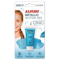 BLÍSTER MAQUILLAJE CON COLOR Y PURPURINA GLITTER AZUL ALPINO DL000603 (Espera 4 dias) en Huesoi