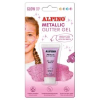 BLÍSTER MAQUILLAJE CON COLOR Y PURPURINA GLITTER ROSA ALPINO DL000604 (Espera 4 dias) en Huesoi