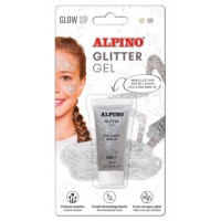 BLÍSTER GEL TRANSPARENTE CON PURPURINA PLATA ALPINO DL000605 (Espera 4 dias) en Huesoi