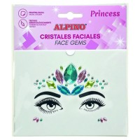 ALPINO GEMAS FACIALES ADHESIVAS PRINCESS ALPINO DL000630 (Espera 4 dias) en Huesoi