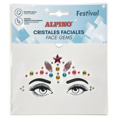 ALPINO GEMAS FACIALES ADHESIVAS FESTIVAL ALPINO DL000631 (Espera 4 dias) en Huesoi