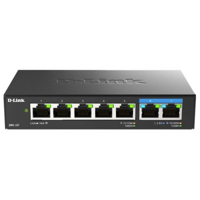 D-Link DMS-107 7xMGb Unmanaged Switch en Huesoi