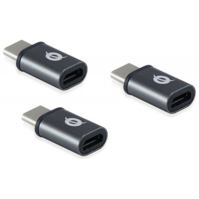 ADAPTADOR USB-C 3.1 MACHO A MICRO USB HEMBRA OTG PACK en Huesoi