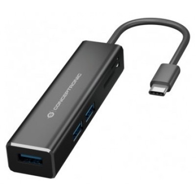 HUB 3.1 USB-C CONCEPTRONIC DONN08 3 PUERTOS USB 3.0 en Huesoi