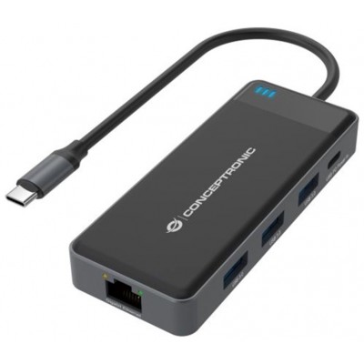 DOCKING USB-C CONCEPTRONIC DONN14G A 2xHDMI 1xUSB-C PD en Huesoi