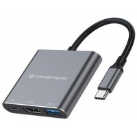 DOCKING USB-C CONCEPTRONIC DONN018 1xHDMI 1xUSB-A 3.0 en Huesoi