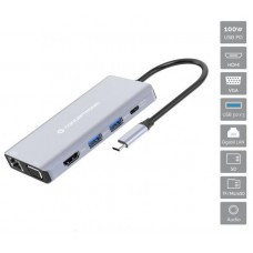 DOCKING USB-C CONCEPTRONIC DONN20G 1xHDMI 4K 1xVGA en Huesoi