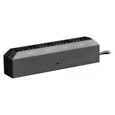 HUB VENTILADORES DEEPCOOL FH-04 HUB 4 PUERTOS NEGRO en Huesoi