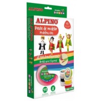 Alpino DP000207 compuesto para cerámica y modelaje Arcilla de modelar 240 g Multicolor 1 pieza(s) (Espera 4 dias) en Huesoi