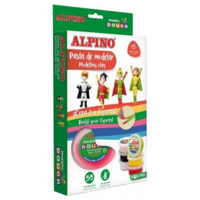 Alpino DP000207 compuesto para cerámica y modelaje Arcilla de modelar 240 g Multicolor 1 pieza(s) (Espera 4 dias) en Huesoi