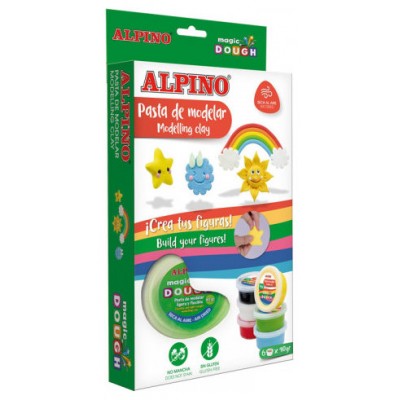 Alpino DP000209 compuesto para cerámica y modelaje Arcilla de modelar 240 g Multicolor 1 pieza(s) (Espera 4 dias) en Huesoi