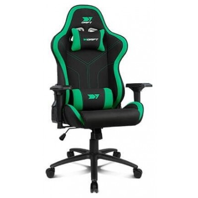 DRIFT Silla Gaming DR110 Negra/Verde en Huesoi