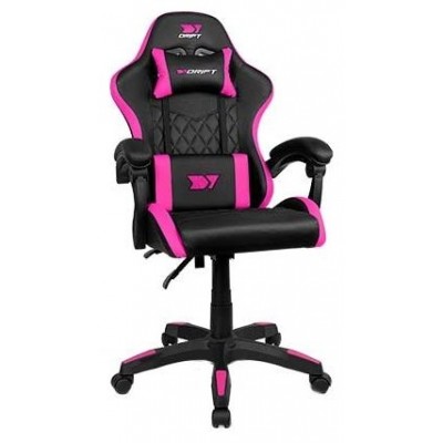 DRIFT Silla Gaming DR35 Negra-fucsia en Huesoi