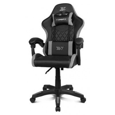 DRIFT Silla Gaming DR35 Negra-Gris en Huesoi