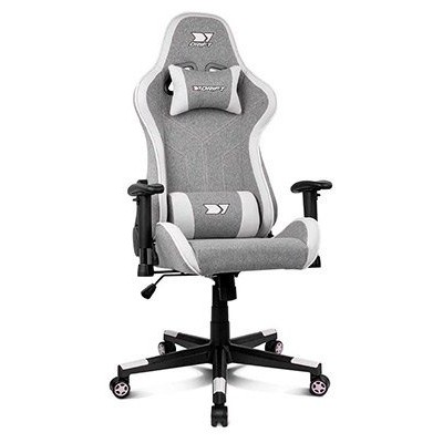 SILLA GAMING DRIFT DR90 PRO GRIS - BLANCA en Huesoi