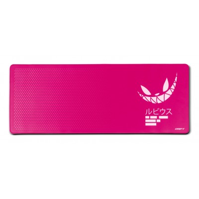 ALFOMBRILLA GAMING DRIFT EDICION ESPECIAL EL RUBIUS ROSA XL 900 X 350 X 3 MM en Huesoi