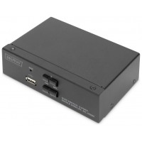 KVM DIGITUS DS-12870 2 PUERTOS HDMI-USB-AUDIO-HUB 2.0 en Huesoi