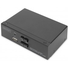 KVM DIGITUS DS-12870 2 PUERTOS HDMI-USB-AUDIO-HUB 2.0 en Huesoi