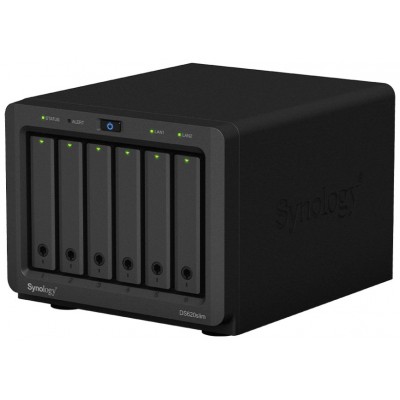 NAS SYNOLOGY DS620SLIM 6BAY 2.5IN 2.0GHZ DC EXT2X GBE 2X USB 3.0 en Huesoi