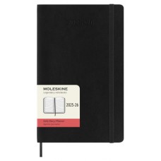 AGENDA 18M 2025-2026 DIARIA L (13 X 21 CM) NEGRA TAPA BLANDA MOLESKINE DSB18DC3Y26 (Espera 4 dias) en Huesoi